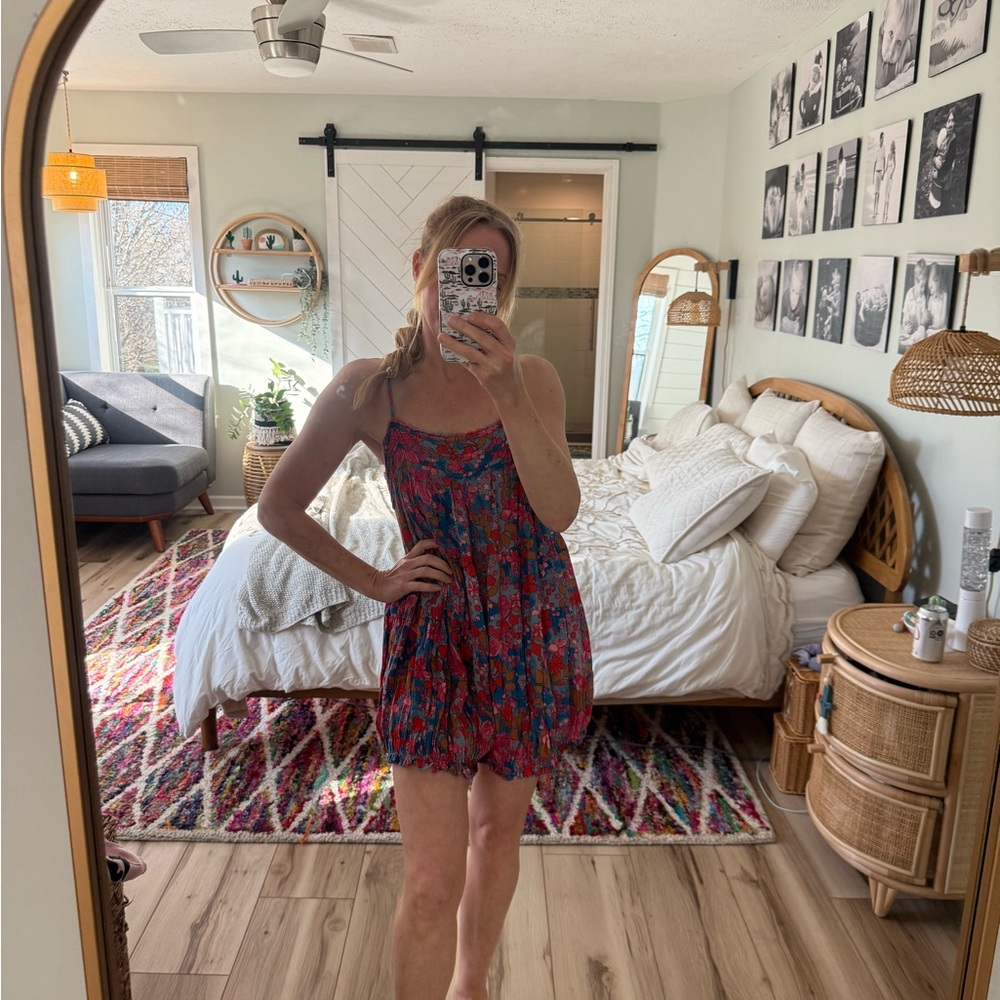 Free People Crush and Blush Romper size XS - Picture 2 of 7